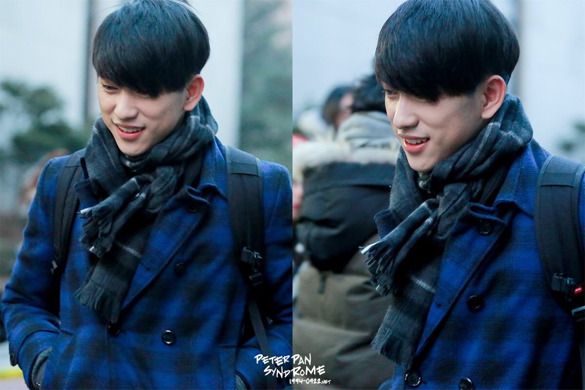 Wow, this thread is a lost cause already. I’ll just post pics of Jinyoung wearing scarfs now. But I mean, look at this tinie little babie all bundled up (´･Д･)」 just look at him
