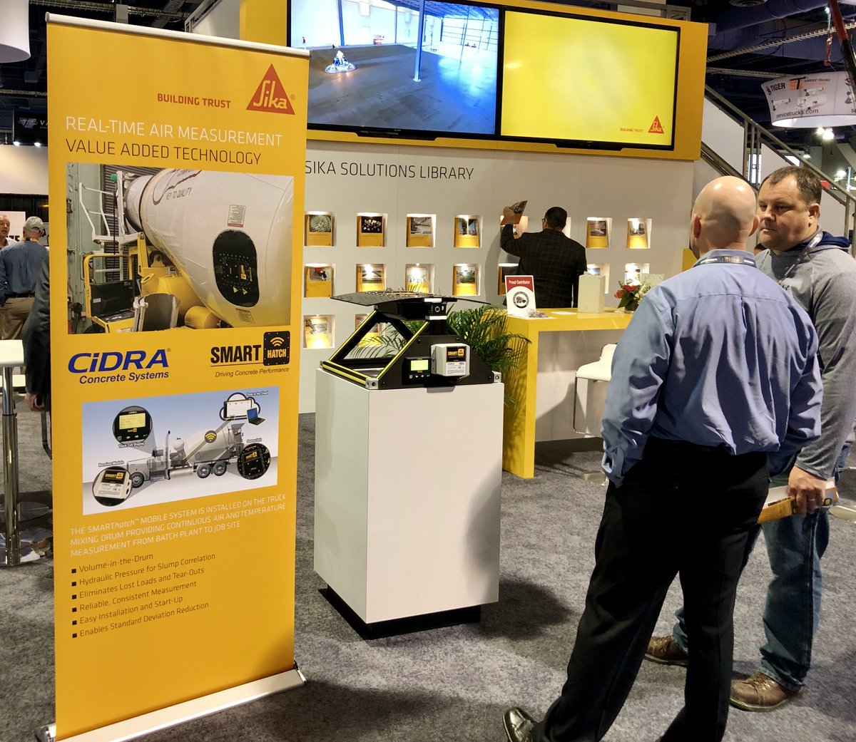 SMARThatchGuy's tweet photo. @Sika Corp & CiDRA #Concrete Systems have partnered to bring Ready Mix customers #SMARThatch #innovation featuring #AIRtracMobile--technology that provides many financial & operational benefits. Read press release here
--> https://t.co/ETga49Hea3
#concretequality https://t.co/pYnVH6N3K2