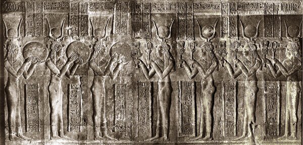 The Ancient Egyptians’ complex beliefs of life, death and afterlife evolved over thousands of years. Life was only one part of an eternal journey and didn’t end in death, but in an eternal joy. One was born by the goodwill of the Seven Hathors, who decreed ones’ fate after birth.