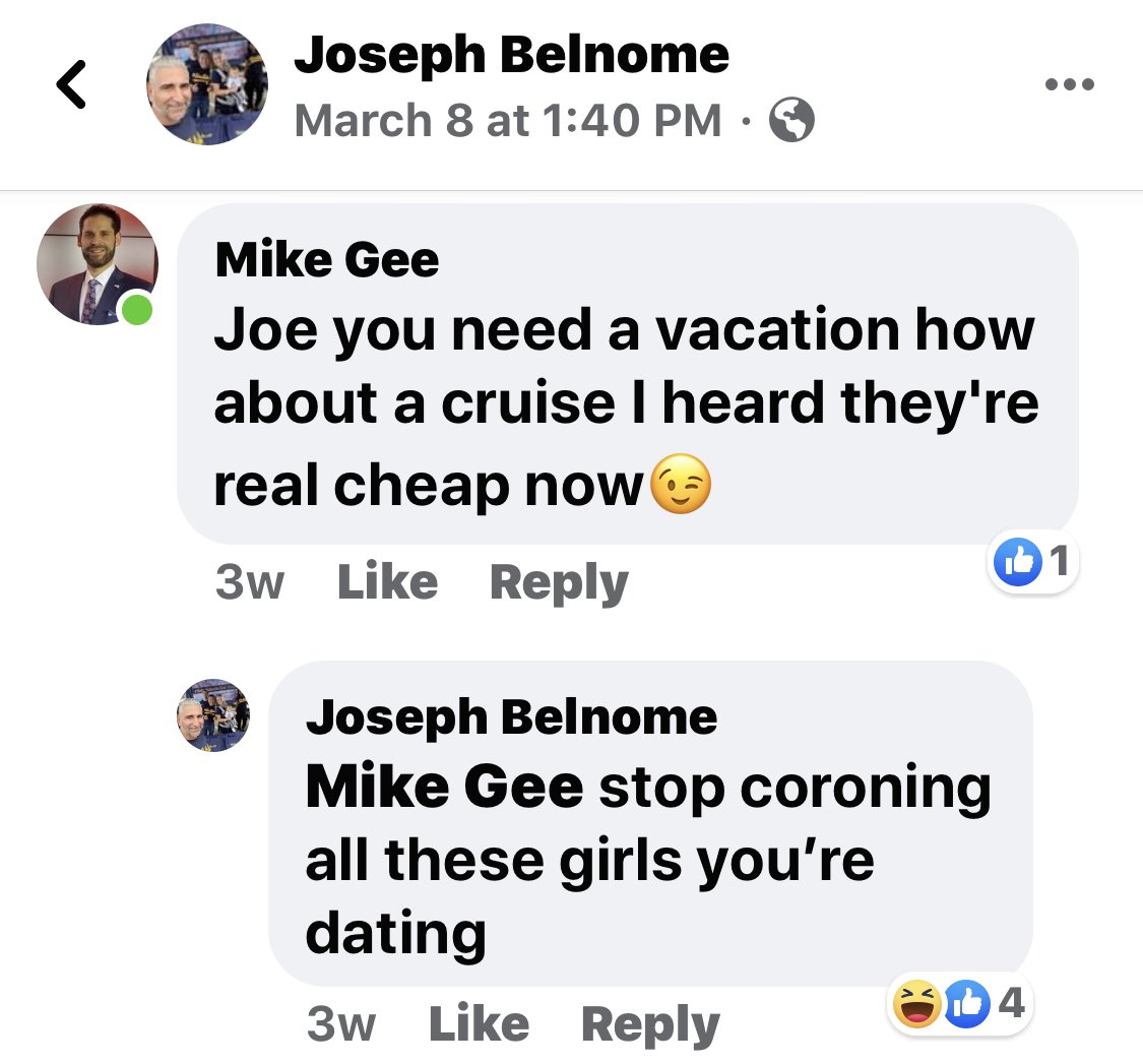 11/ Jersey Joe Belnome then threatens to sue.