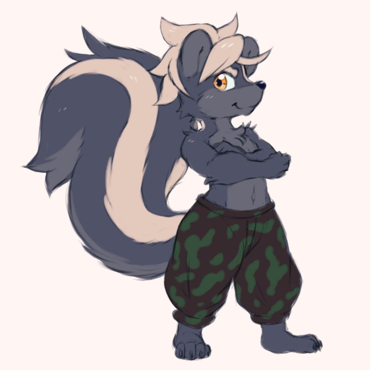 HalcyonMoufette's tweet photo. ...And some more!

(Definitely not biased at all when saying skunks are fun to draw, nope...!) https://t.co/vvFG3utiol