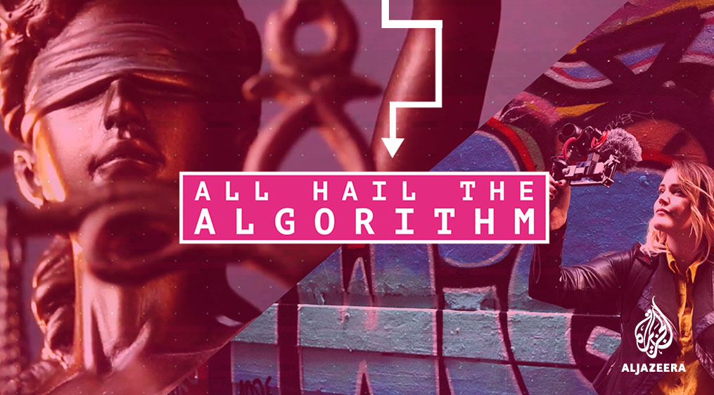 AJEnglish's tweet photo. As more and more decisions are made for us by complex pieces of code, @hey_alirae explores trust issues in a world run by algorithms.
Watch episode 1 of #AllHailTheAlgorithm ๐ https://t.co/r4hQBe7aAG https://t.co/7x4VURWMMU