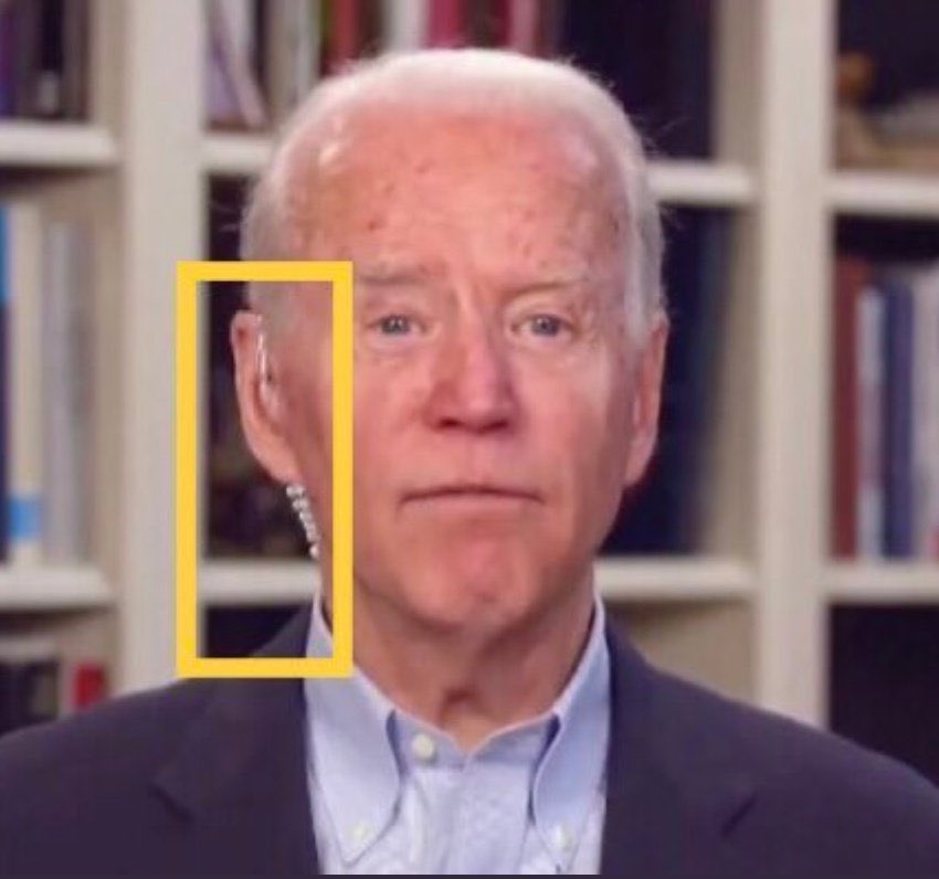  #JoeBiden needs an ear piece to do short interviews where he says nothing..  #BernieSanders gives detailed policy based answers.. enough with the hiding and lying!  #BidenDebateBernie
