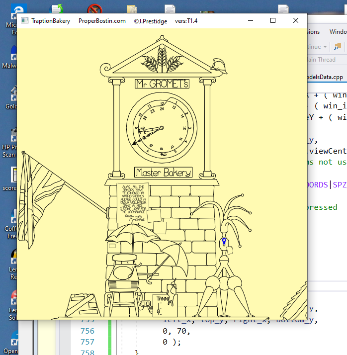 properbostin's tweet image. The MSWindows version of TraptionBakery is progressing well.   #indiegame #screenshotsaturday