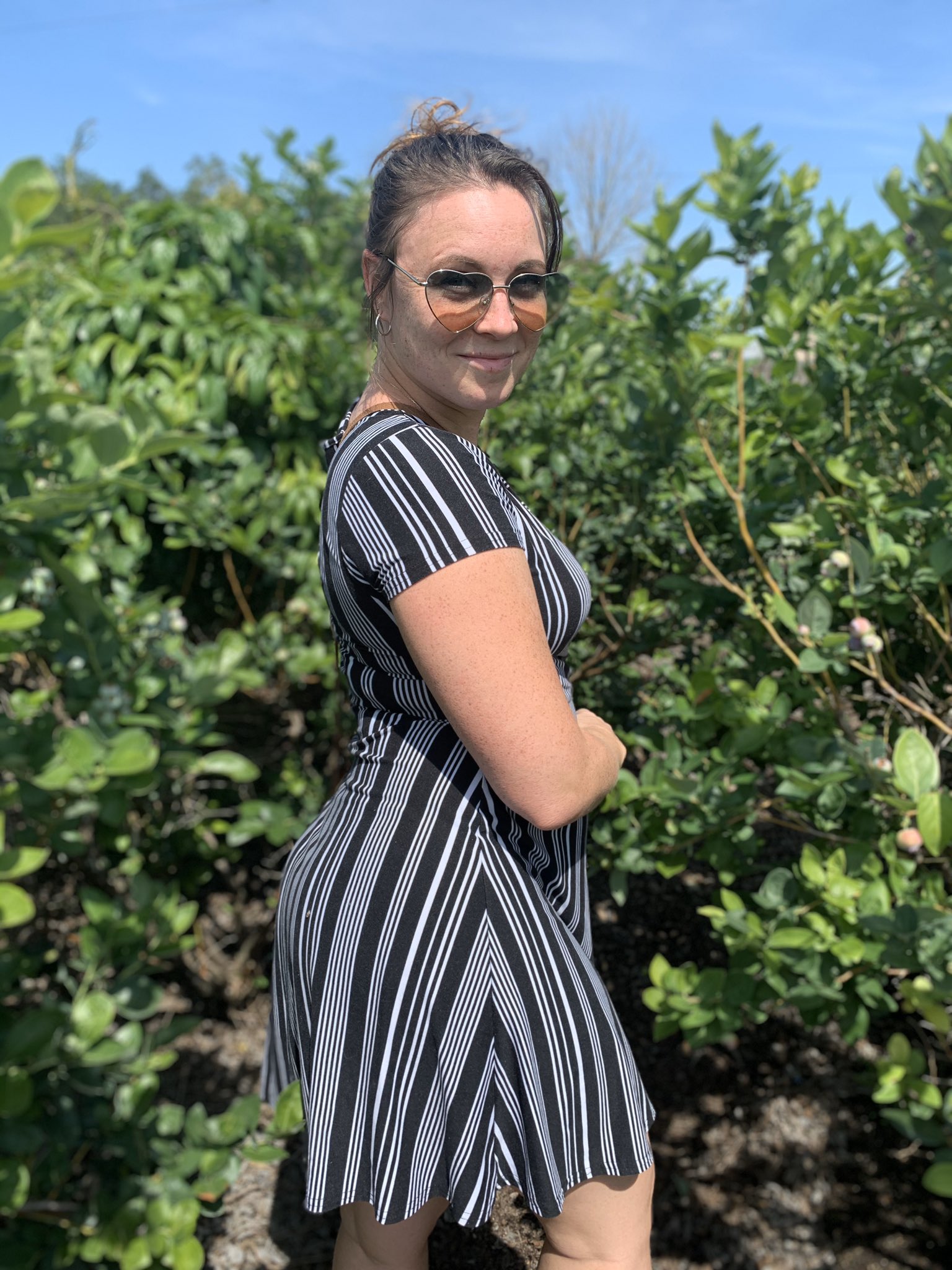 michaliz on Twitter "Blueberry farming! Finally got out the house I