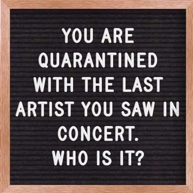 MarinCPhoto's tweet photo. You are quarantined with the last artist you saw in concert. Quote Tweet who it was: 

Mine is @awonderland 🥰🍄 https://t.co/r1LzSJjO20