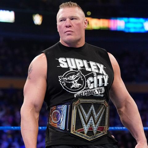 Armz Korleone & Brock Lesnar Ok here me out. I had no one to compare to Brock Lesnar but I can imagine Armz Getting scouted by WWE and Vince McMahon Immediately booking him as the “next big thing” @ArmzKorleone -  @BrockLesnar