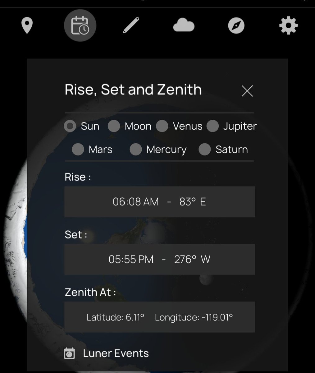 SimulationFlat's tweet image. New update is coming today adding more time zone options, and a location based time zone.
With this feature you can check the rise/set times at any location.