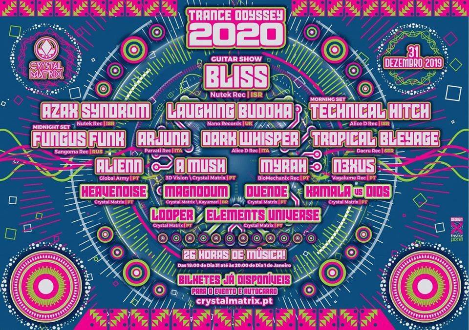 psytrance_w's tweet photo. Moments Trance Odyssey 2020
CRYSTAL MATRIX 31 DECEMBER 2019 TRANCE ODYSSEY 2020 18h to 20h The New Year's Eve marks a moment of transition in our lives. A night when our dreams and desires for positive change are at their peak, as… https://t.co/xSqjhjRNFy https://t.co/BOgl2vvbVb