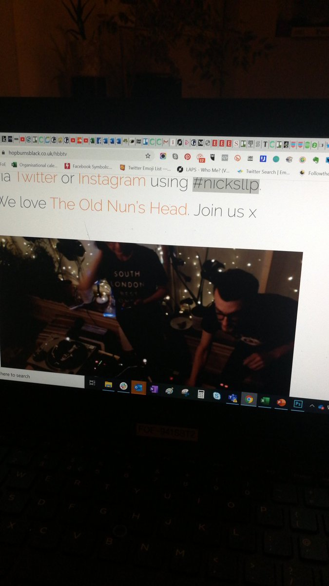 Farewell <a href="/theoldnunshead/">The Old Nun’s Head</a> legend Nick! Strange times but great tunes!! #nicksllp