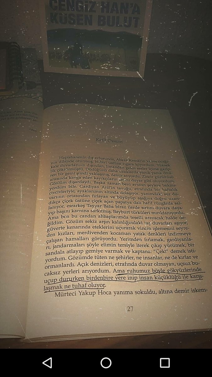 ApSefa's tweet photo. " Ama ruhumuz böyle gökyüzünde uçup dururken birdenbire yere inip insan küçüklüğü ile karşılaşmak ne tuhaf oluyor. "

Sabahattin Ali, Sırça Köşk https://t.co/AhTcB2S2oW
