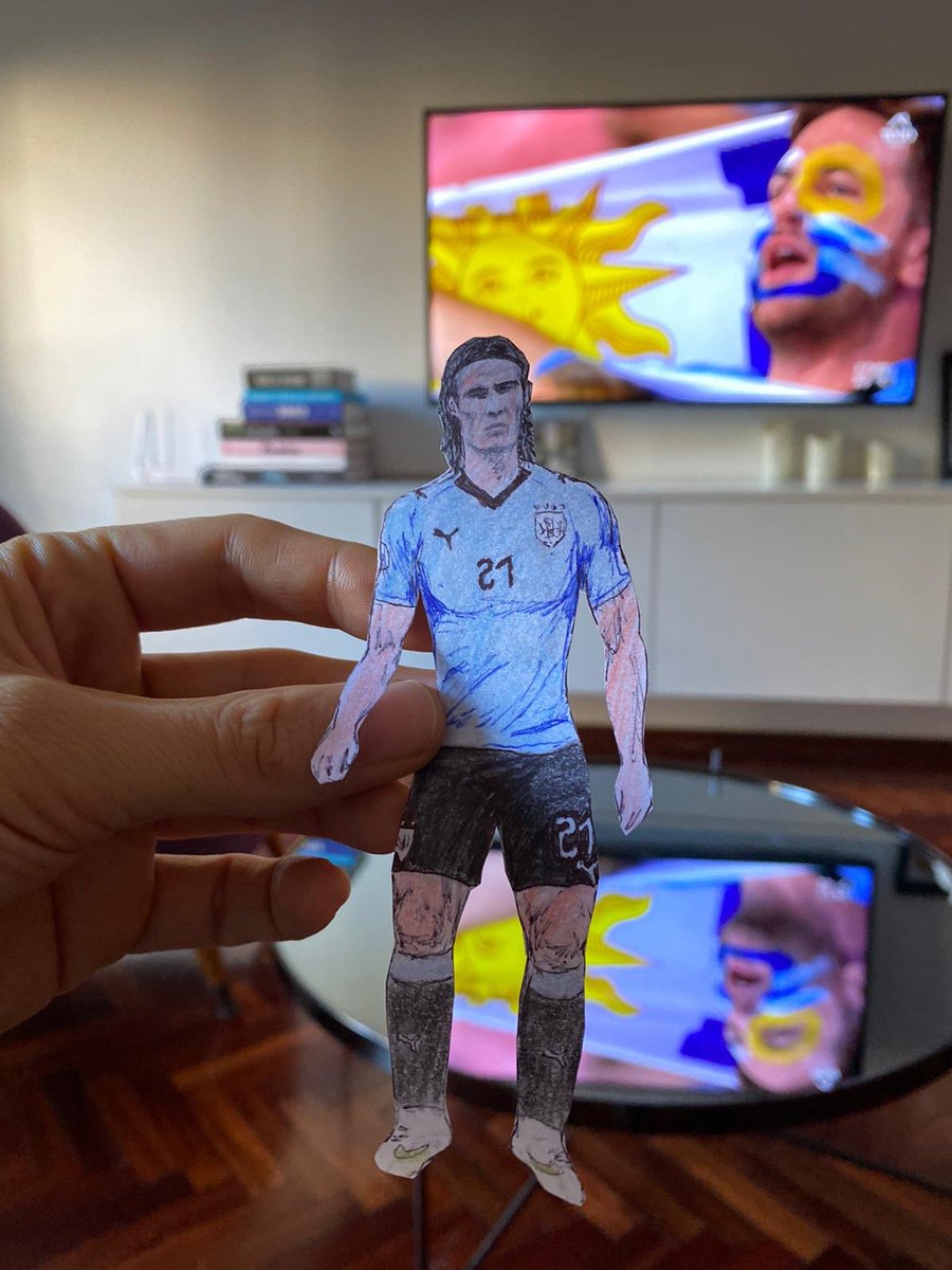 Lean no tiene Twitter y les manda este dibujo a <a href="/RodrigoRomano76/">Rodrigo Romano</a> <a href="/Buysan/">BUYSAN</a> #QuedateEnCasa #uruguayporlatele