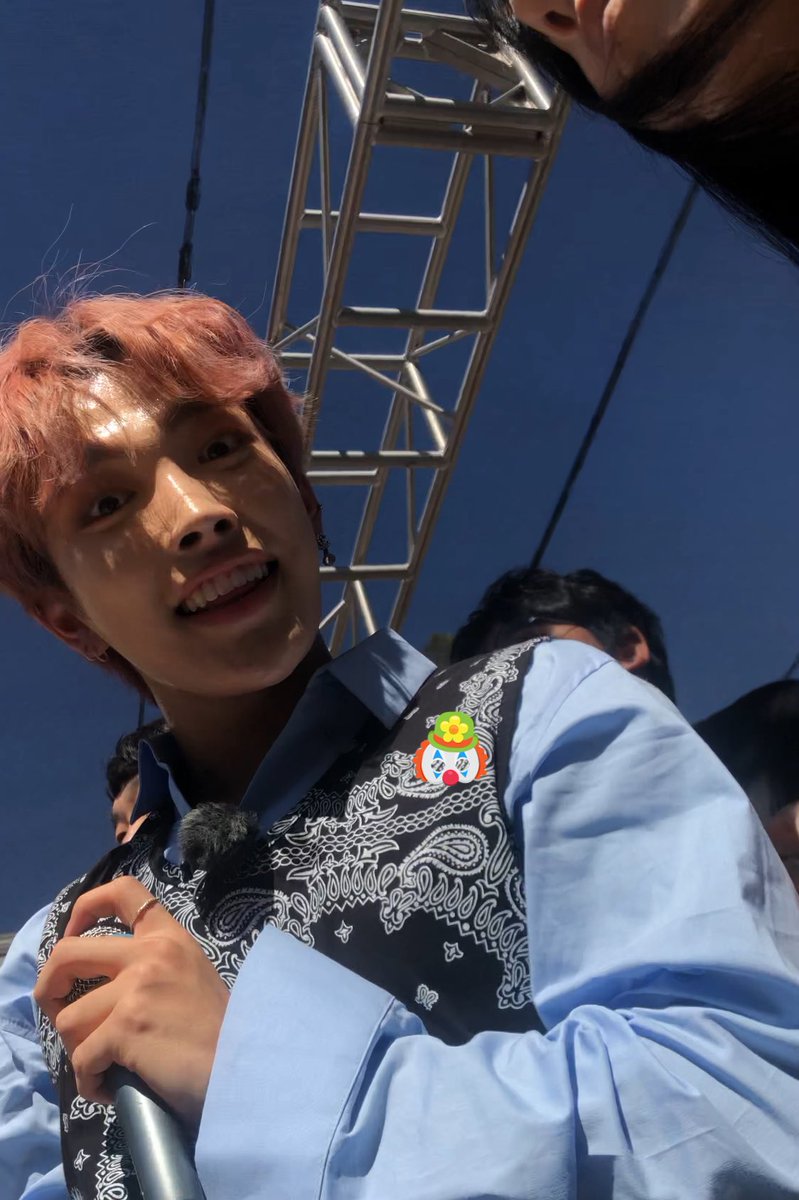 Hongjoong’s natural skin tone; an important and small thread