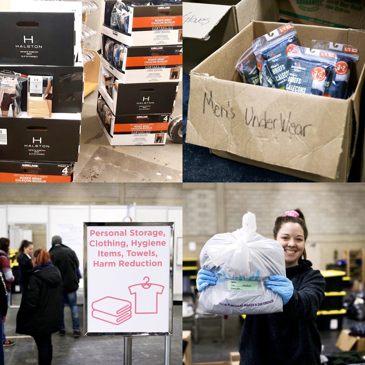 #Clothes4Comfort Update. (Thread) #yeg 

One week ago today, we launched an urgent clothing campaign with our friends at <a href="/BoyleStreet/">Boyle Street Community Services</a> to address the clothing shortage impacting Edmontonians experiencing homelessness at the EXPO Day Shelter.