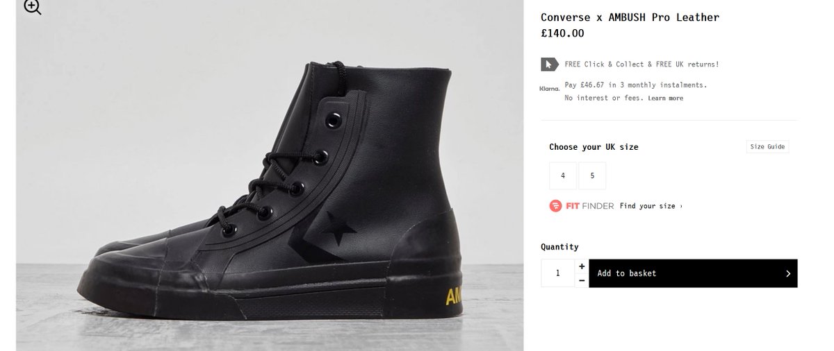 converse x ambush pro leather