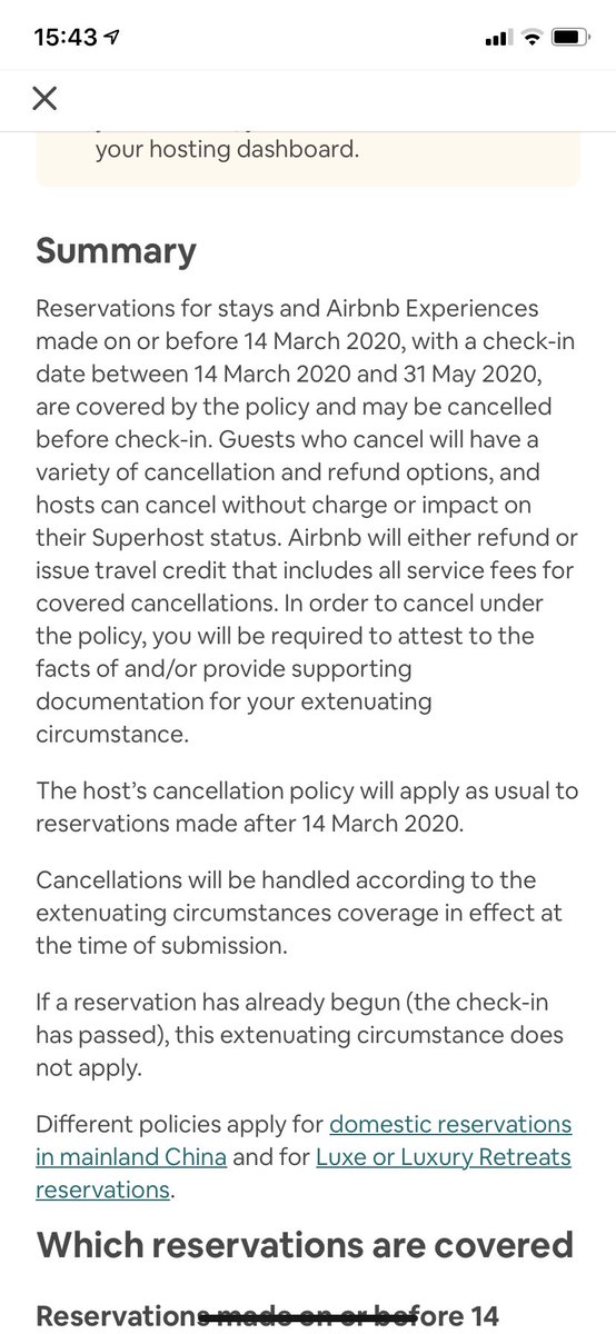 thompson369's tweet photo. Can anyone give me a hint as to what sort of documentation AirBnB are referring to here? They have a policy allowing guests to cancel due to C-19 but require documentation?! https://t.co/niI8ElaENr