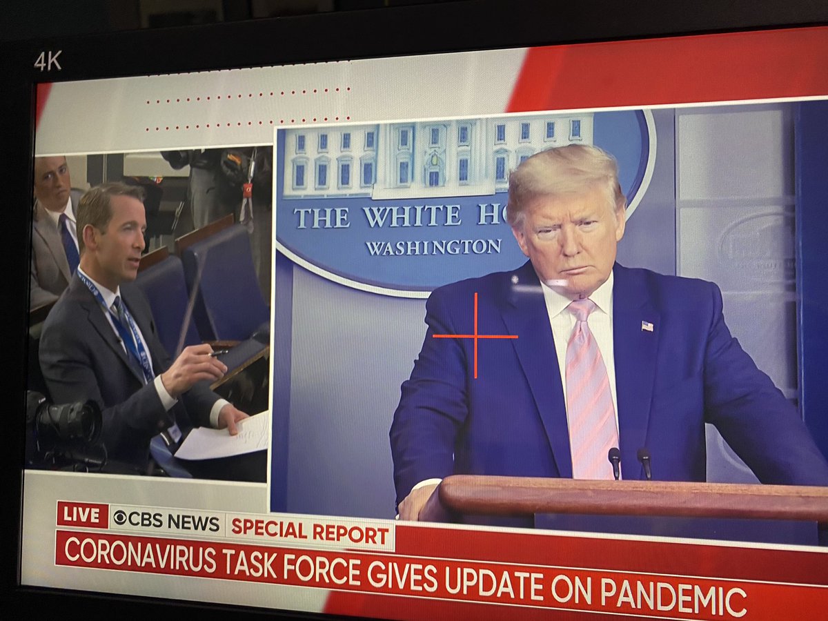 Omar Villafranca On Twitter 1st Question Is Cbsnews Wh Correspondent Benstracy Asks About Possible National Stay At Home Order Potus Defers To States Https T Co Igcs5h19dz
