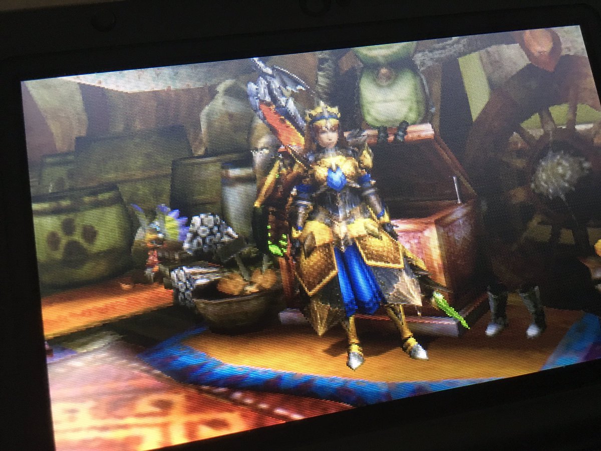 Fun fact: I am terrible at High Rank in the older games.So terrible, in fact, that a hacker who randomly joined my lobby took me on a custom quest where it was a Great Jaggi arena quest with the item box filled with Gold Rathian materials.I had no idea what a CQ was.1/2