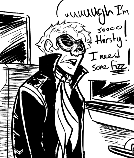 Another old P5 comic from the depths of 2017 (1/2) 