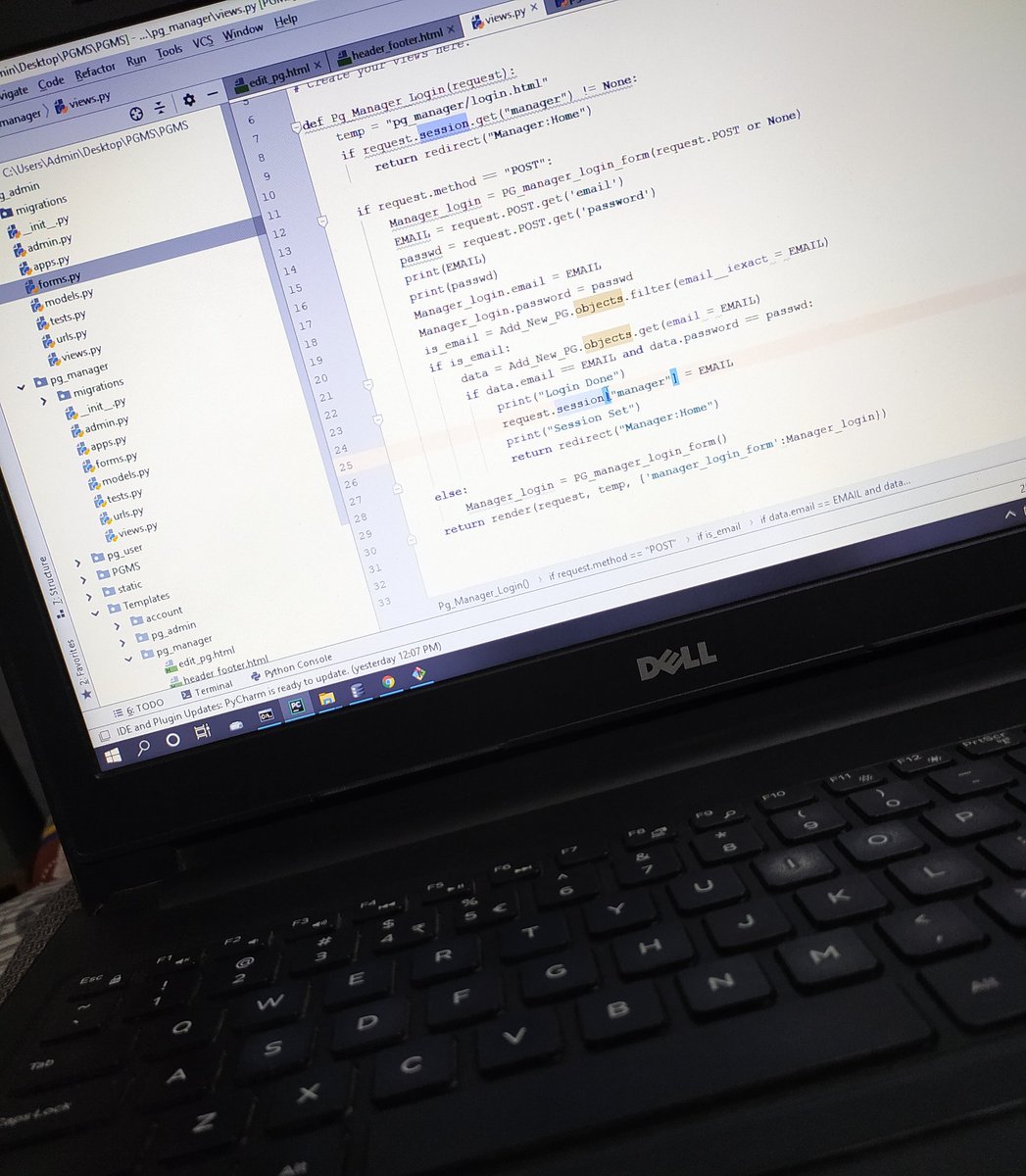 Its_SR__'s tweet photo. Late Night Coding Is Always Special, Just Forgot Everything Other Things And Code 😂😅

#Python #djano #pycham #github #coding #code #development
#codingisfun #codinglife
#git @github @pycharm @djangoproject https://t.co/K5HT8lo2nV