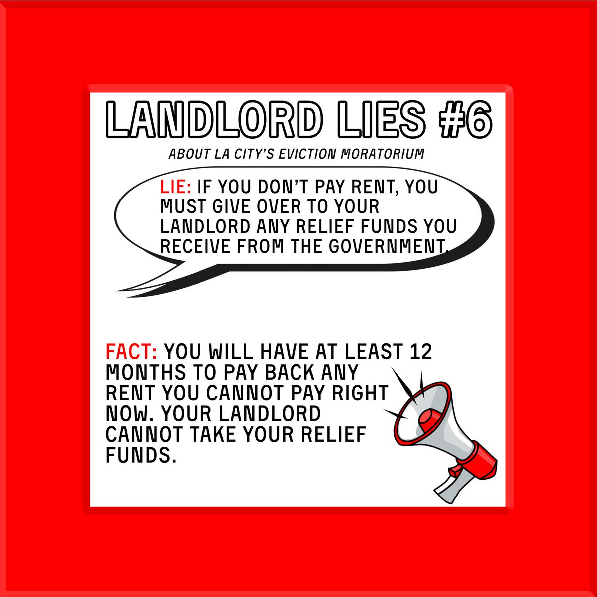 Landlord Lie #6/ Mentira del Propetario #6 (6/6)