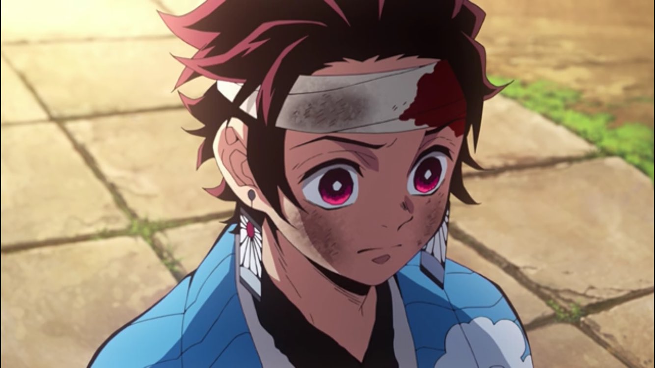 ソビヱツク 鬼滅のアニメを改めて観てたんですけども 炭治郎の頭の傷の形が変わったのって最終選別で負傷してからだったんですね T Co Jo5dyavaft Twitter
