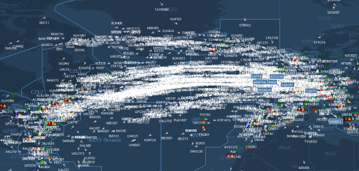 VATeir's tweet photo. We'd like to thank all the pilots of CTP today. Unfortunately, the Shannon FIR, which handles about 1300 planes on a very busy day IRL, had to attempt to cope with even more in 6 hours. We couldn't provide as good a service as we would have liked with the traffic we experienced. https://t.co/9QOrZkVG6q