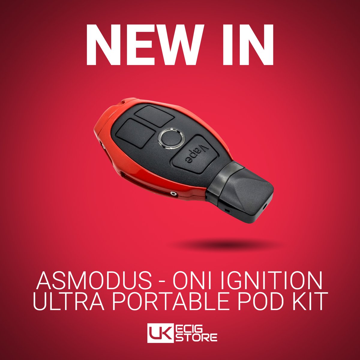 UKECIGSTORE's tweet photo. The Asmodus - Oni Ignition Ultra Pod System is a vaping mod that was designed to be compact, stealthy and made to resemble the design of a car key. Talk about smooooth!!

https://t.co/l0yejRL3AW

#asmodus #ultrapod #podkit #pods #slick #smooth #vapers #worldwidevapers #ukvaper https://t.co/OxeU8ylDa6