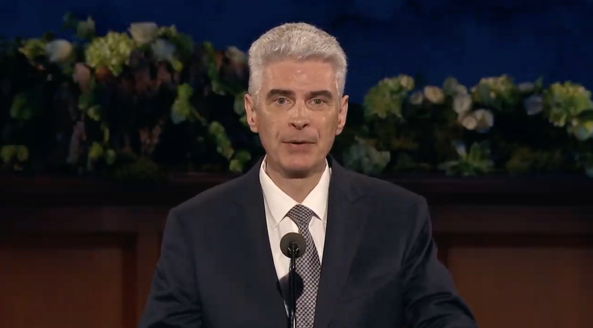 ldsconf's tweet photo. “I promise that if you accept this invitation and pattern your life after His example, His redemptive influence will come into your life.” #BishopCaussé | #GeneralConference https://t.co/WidCkPrVDs