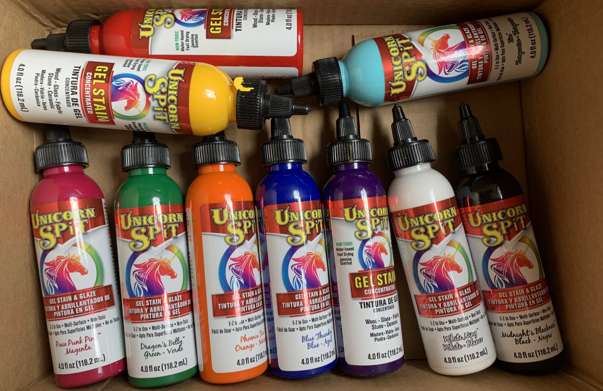 Unicorn SPiT Vibrantly Coloured Gel Stain – Unicorn SPiT Canada