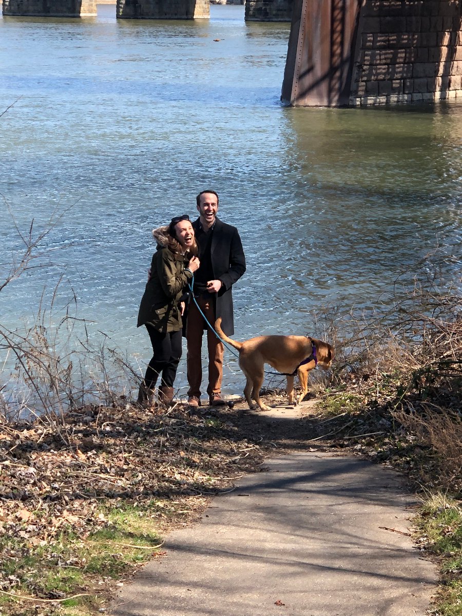 .<a href="/Need4LSpeed/">Lauren Speed</a> <a href="/StellaArtois/">Stella Artois</a> (5/10) During our walk (with our groundhog obsessed dog, Lilah), we talked about our two years together— our favorite memories and dates. Meanwhile, Doug led us to City Island (an island in the middle of a river we live near) #weddingcontest