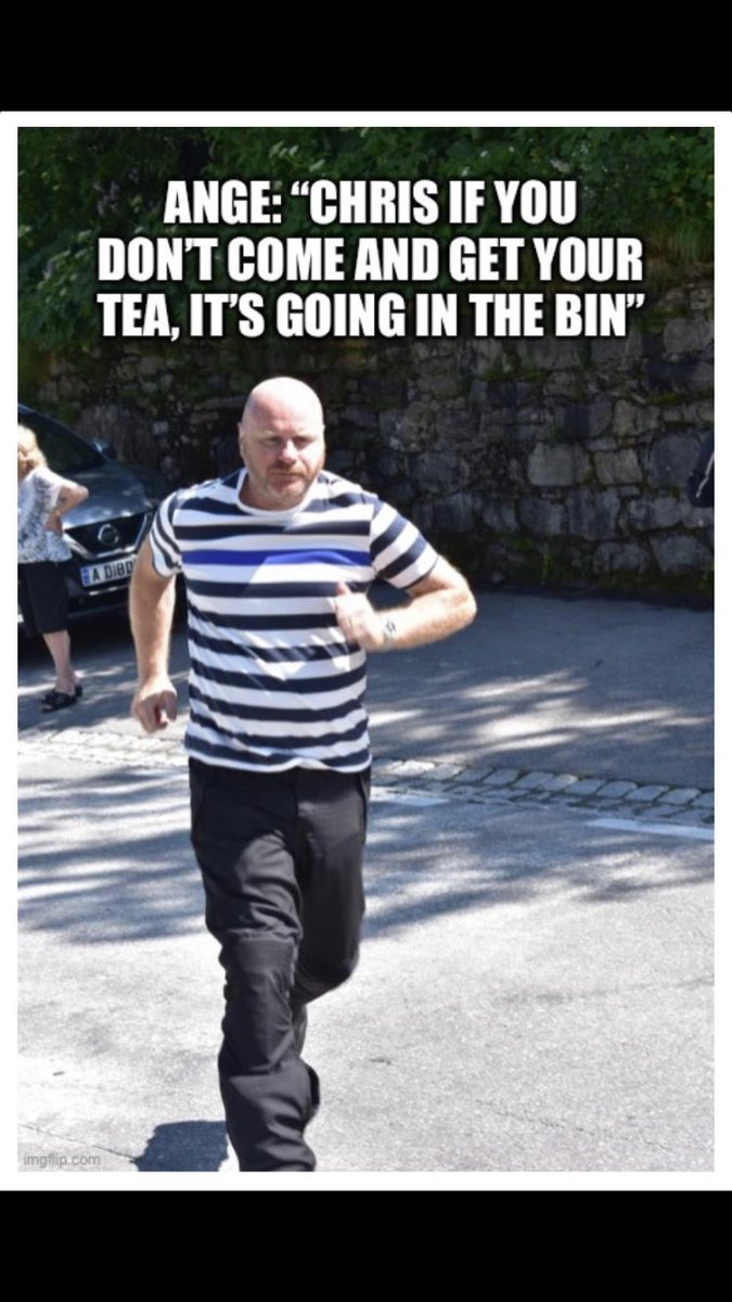 Doddythekid's tweet image. Take 2 #riddings/Ashby man runs for his tea. Or it’s “in the bin” ???
Tune in Tomorrow for the next chapter of Dods on tg loose. 🖖