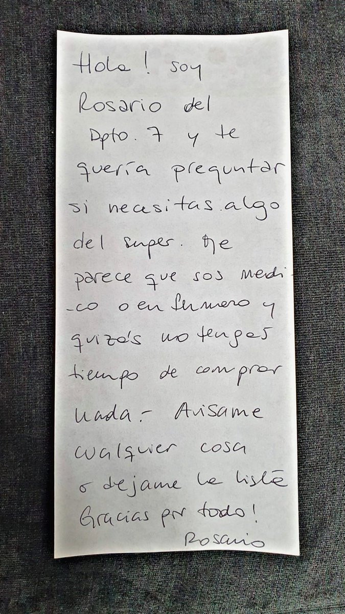 La otra cara de los cartelitos en los edificios