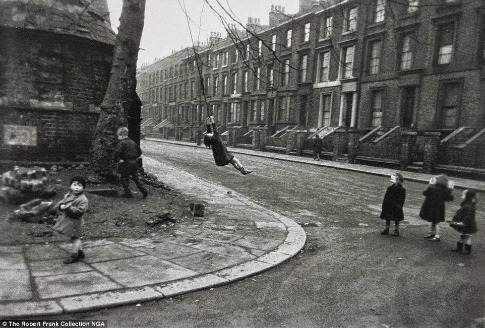 Robert Frank #photography London, c1951