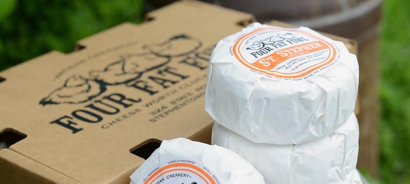 For world-class, triple-cream cheese, look no further than <a href="/FourFatFowl/">Four Fat Fowl</a>.

(Yes, you can get it during #quarantine!)

buff.ly/2zvGS5l