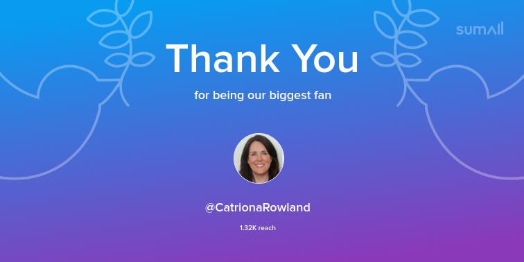 PdnRainbow's tweet photo. Our biggest fans this week: CatrionaRowland. Thank you! via https://t.co/y2kPbHtTA0 https://t.co/VfISy1KMkn