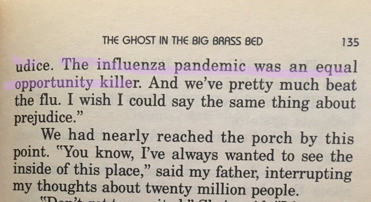 THREAD I’ve been thinking a lot about the 1918 influenza epidemic, as I’m sure many others have. Here is how I learned about it: