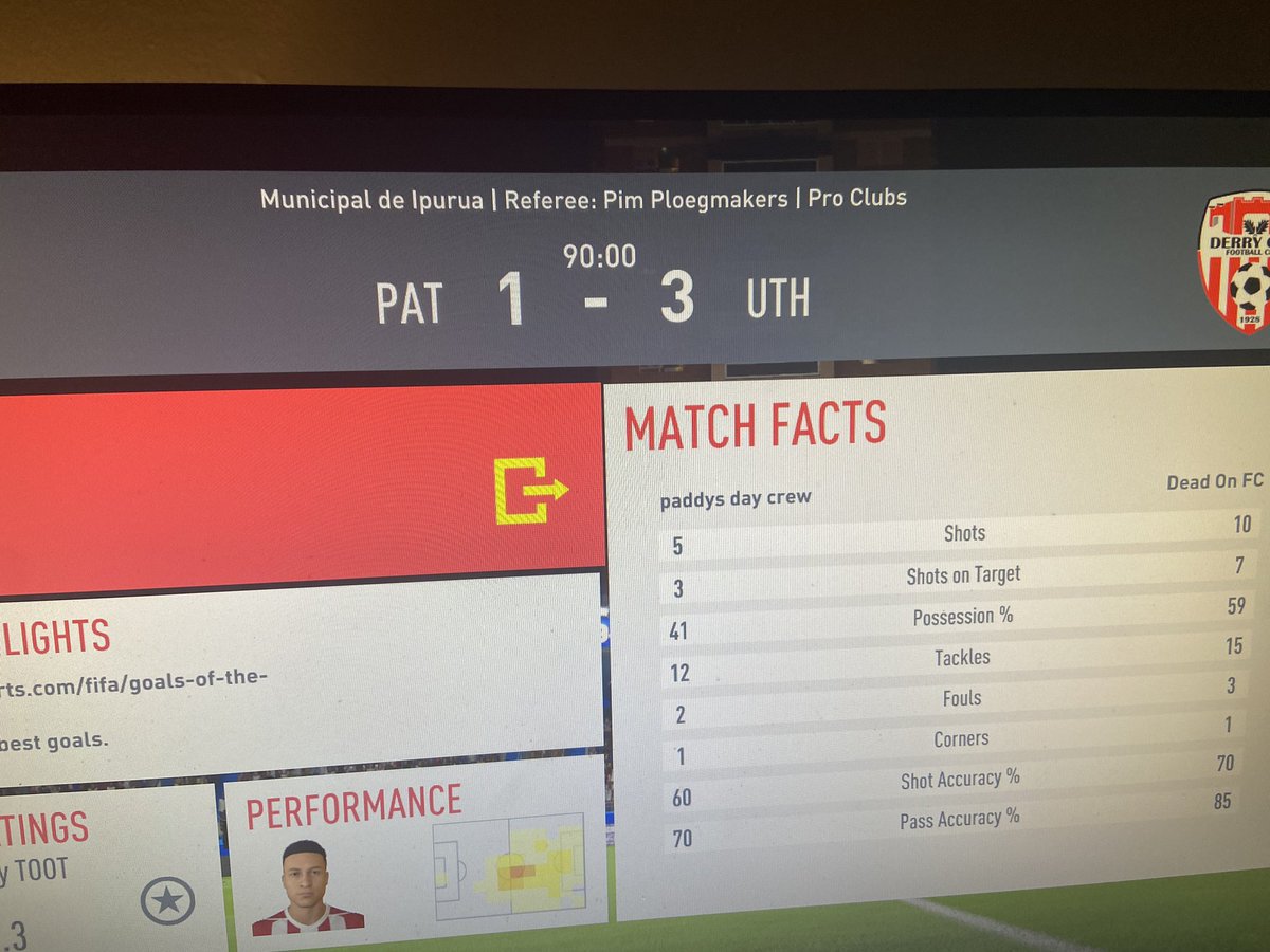 DeadOnFC2's tweet photo. @DerryPCL Dead On FC 3-1 win against paddy’s day https://t.co/4W2NZKnUKC