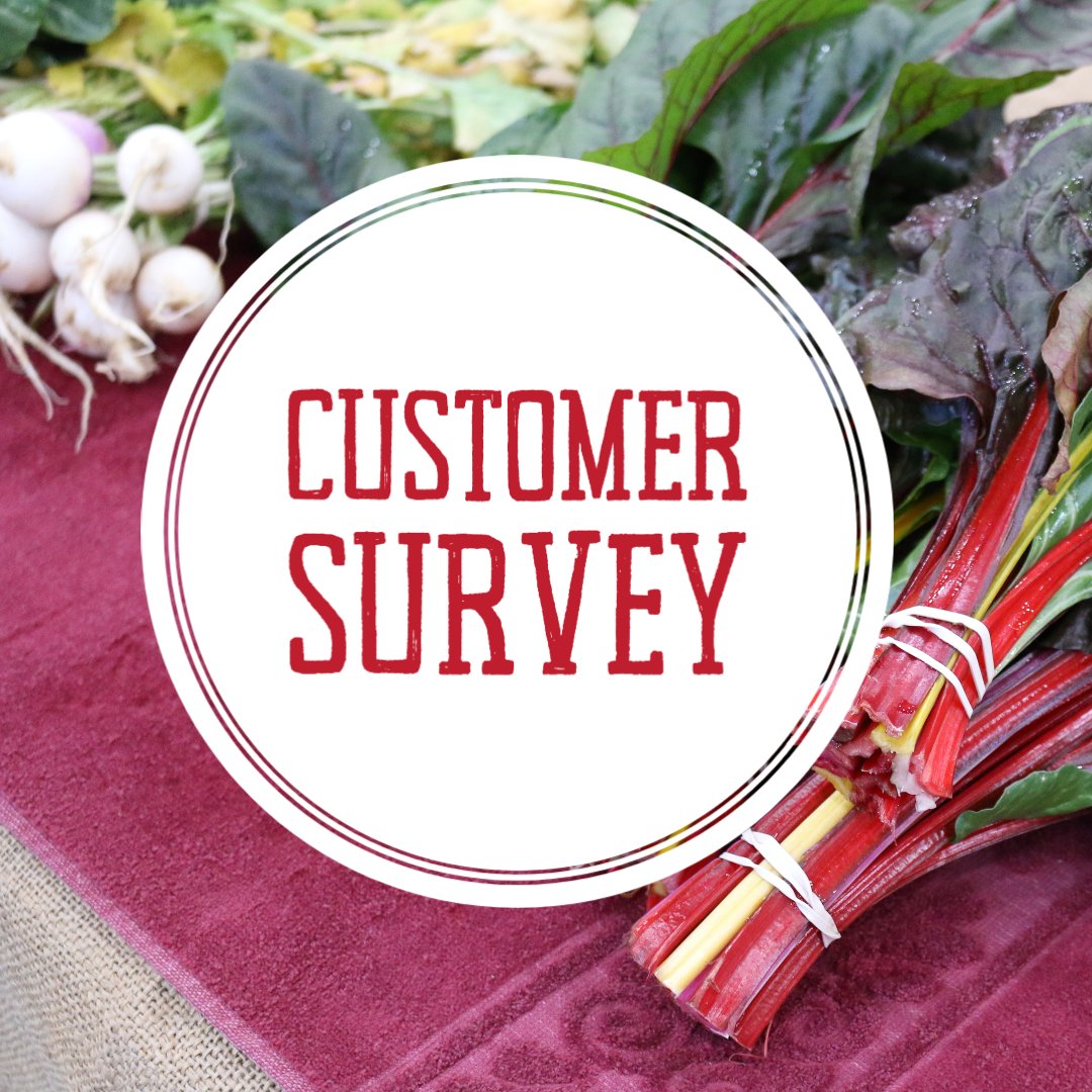 GrowOakRidge's tweet photo. How did we do? Fill out our Customer Survey from the Winter Farmers' Market by Grow Oak Ridge, and you could win $20 in Market Tokens next season! https://t.co/YdP0RB3AN2 https://t.co/Gq63K1PcLA