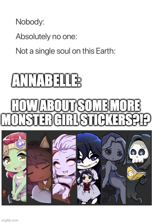 authorannabelle's tweet photo. Got some more characters in my Redbubble store!
https://t.co/qREeMsgLdN
#HFHM #RedBubble #findyourthing https://t.co/KPUglLQ3wY