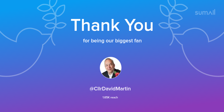 betterprospects's tweet photo. Our biggest fans this week: CllrDavidMartin. Thank you! via https://t.co/fjTvI5jeYS https://t.co/zIMpTNQ8TU