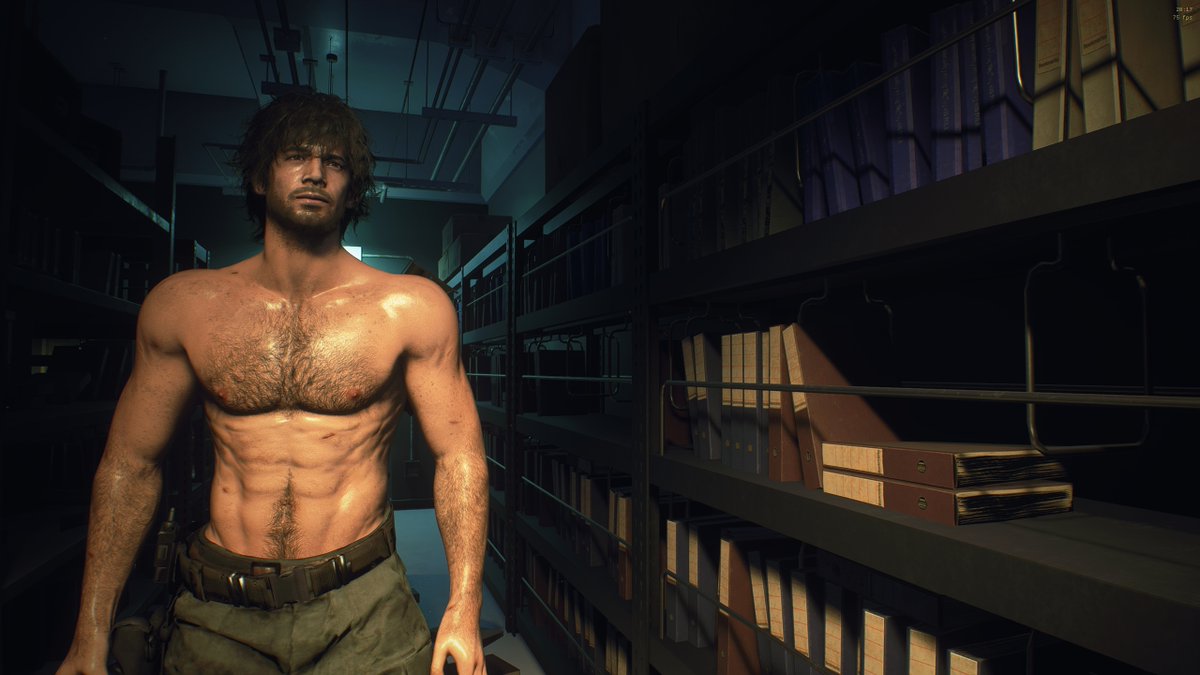 Oh Carlos my sexy daddy #RE3 #ResidentEvil3 #Carlos #Shirtless #Hairy #Sexy...