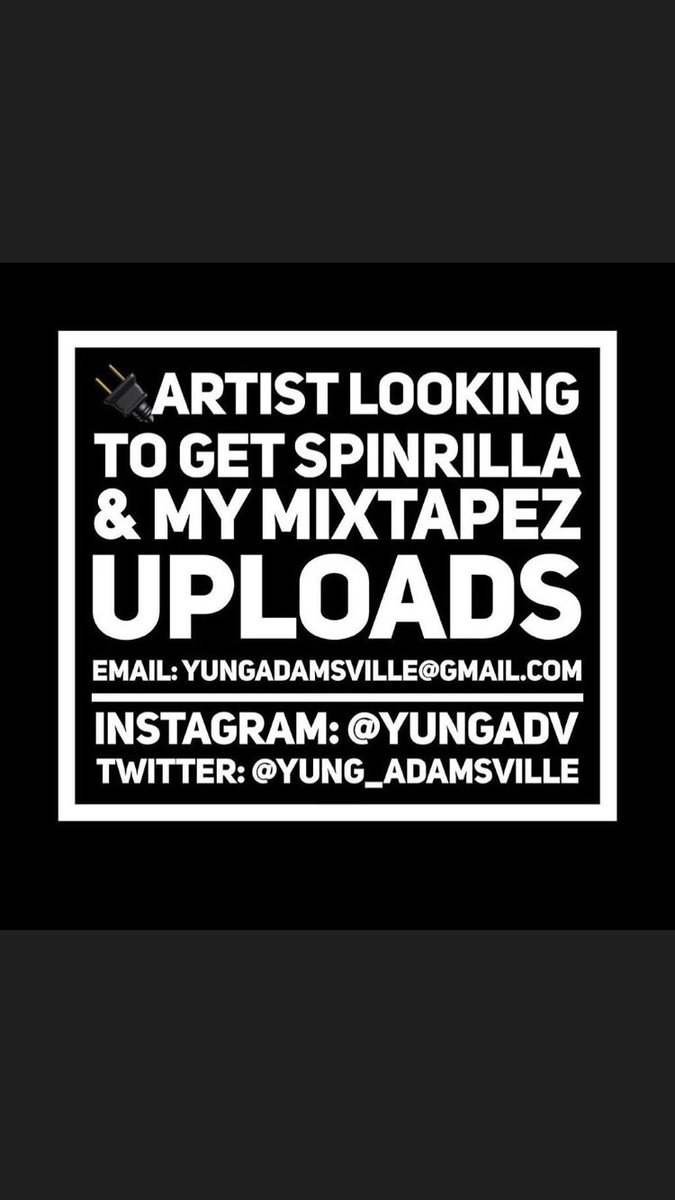soundsbyadv's tweet photo. If you have a 🔥 Single, Ep or Mixtape project ready for "My Mixtapez" &amp; "Spinrilla" Dm now!!! #MyMixtapez #promo #songupload #singleupload #rappromo #marketing #promotion #producer #mixtapeupload #rappromotion #rapper #hiphoppromotion #spinrilla #musicpromo #Hiphoppromo https://t.co/OGH6zcf7vN
