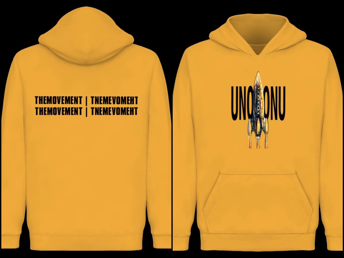 UnoTheBrand's tweet photo. Concept 1 ::: Reflection Collection 
Sun Yellow Hoodie ::: 🚀 #THEMOVEMENT 🌍 https://t.co/YY9IpfTglU