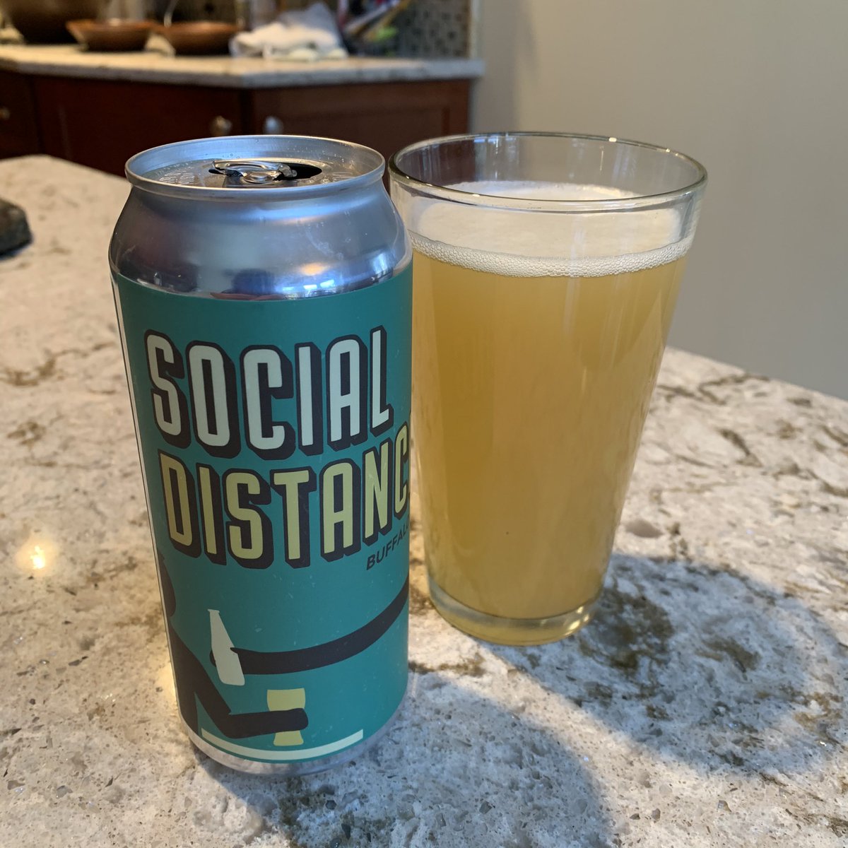 MaryNicWNY's tweet photo. #SocialDistancing #ResurgenceBrewery #BuffaloStyleIPA @ResurgenceBrew https://t.co/3amo2oKpYI