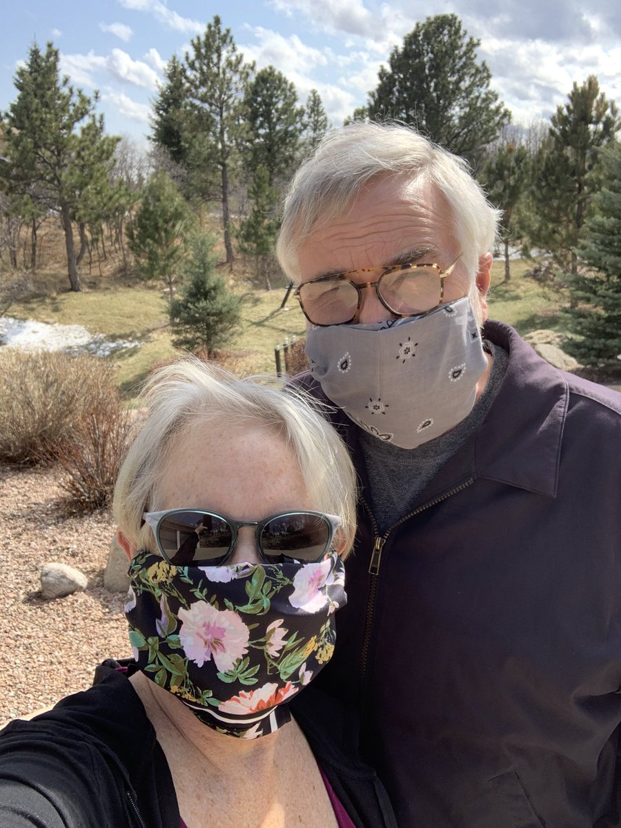 Going for a walk with this masked man!  #doingmypartco