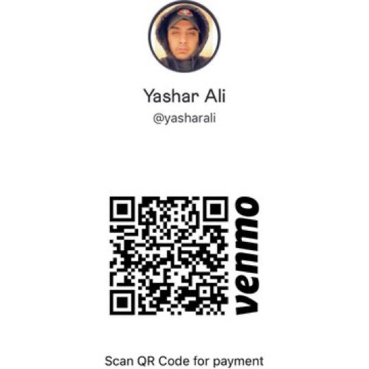 42. Just sent over two dozen Venmos and cash apps and will continue to send more today. If you’ve lost your job, please reply with what you did for work & your Venmo and CashApp QR code just like this below. If you don’t have one or the other, please sign up. Post both please.