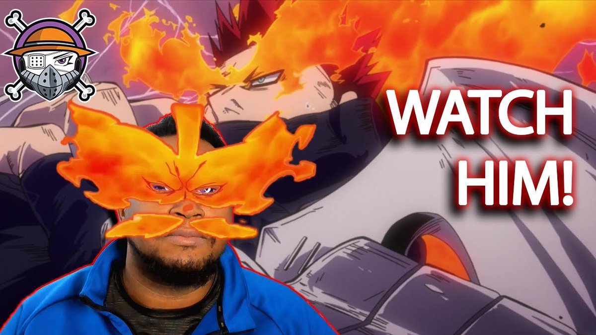 AniMaW3Studio's tweet photo. 🔥#MyHeroAcademia ANIME! 👿
We had our #KingOfGames @RayApollo React to the LAST EPISODE OF #MyHeroAcademiaSeason4. We see the conclusion FIGHT Between Endeavor Vs The High End Nomu! #Endeavor #EndeavorSZN
#RayApollo #AnimeLatelyMHA #AnimeLately
📺 https://t.co/VxRKMgU5Dn https://t.co/IPHWTLM4mB