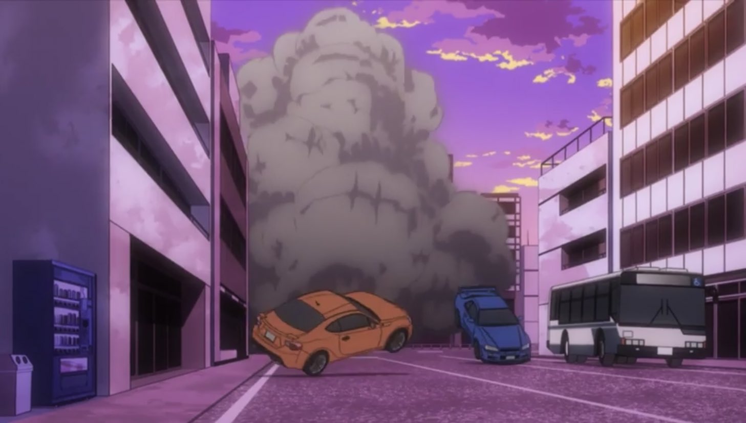 ｼﾌﾞﾔｽﾏｯｼｭ I M Always Amazed By People Who Can Recognize Cars See Last Retweets The Cars Getting Blown Away By Endeavor S Fall Are Apparently A Toyota 86 And R34 Skyline Gt R Nissan Skyline R34 T Co Uwauuyubij