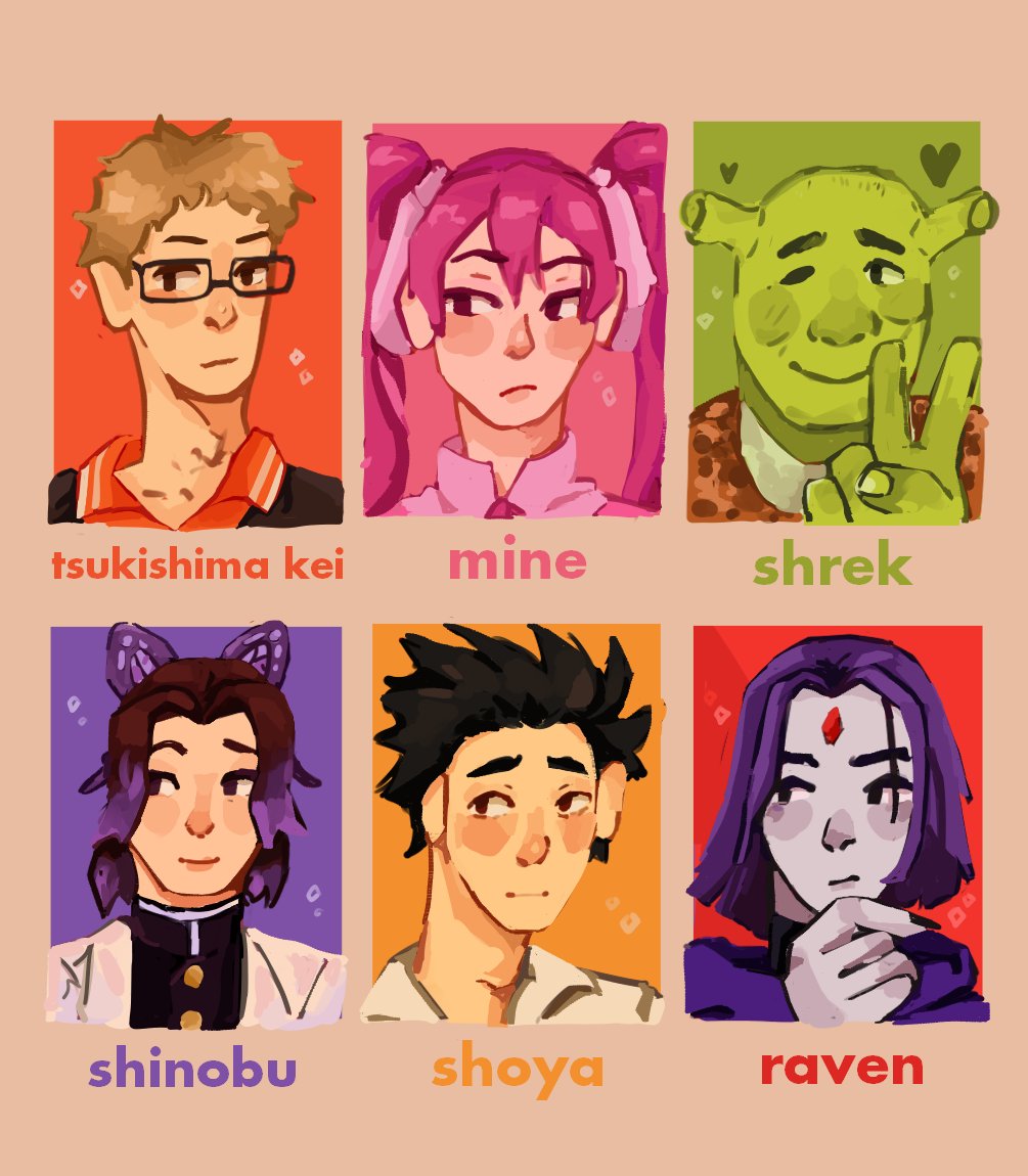 bleuqin's tweet photo. #6fanarts #haikyuu #teetitans
some characters people requested on my story the other day!!! drawing raven was so much fun i think i might draw teen titans more...shrek kinda cute doe 😳😳 https://t.co/IQd1C5rgw5